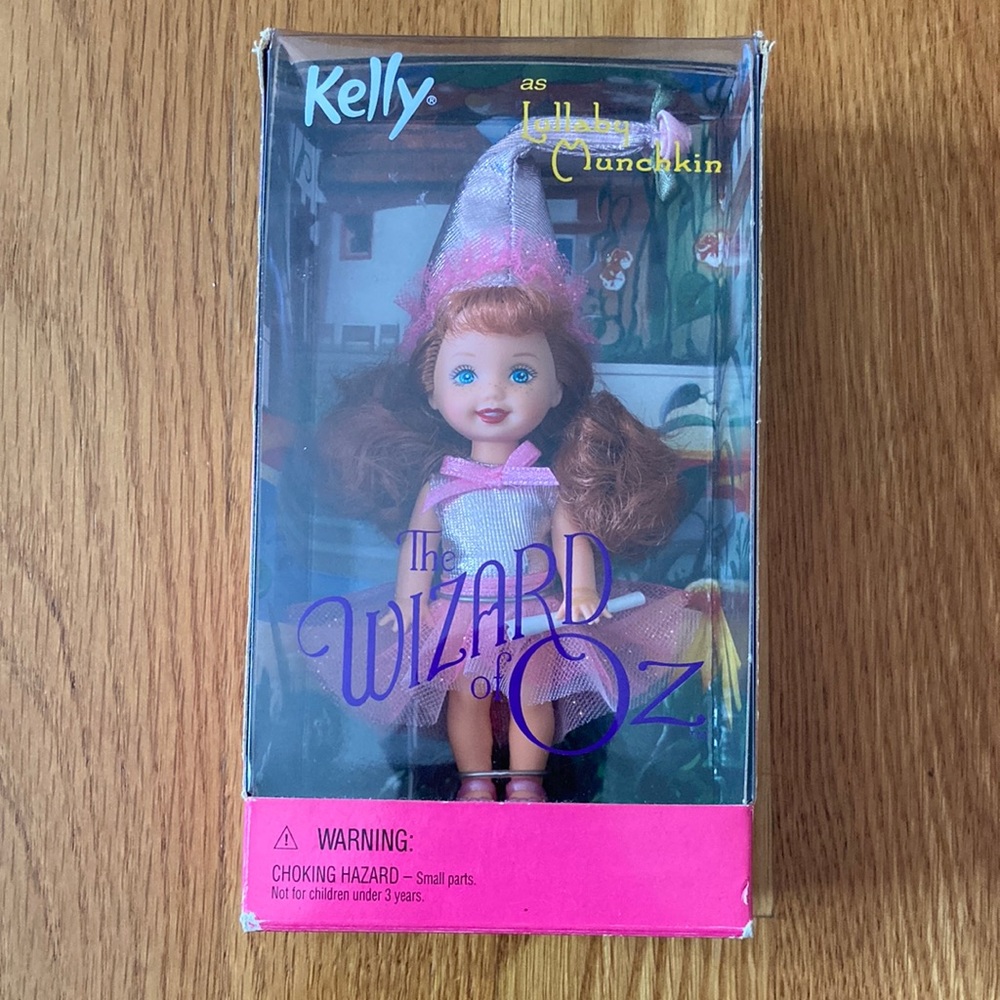 New in Box! Kelly as Lullaby Munchkin Barbie Doll